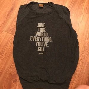 Long Sleeved Oversized good hYOUman Sweater